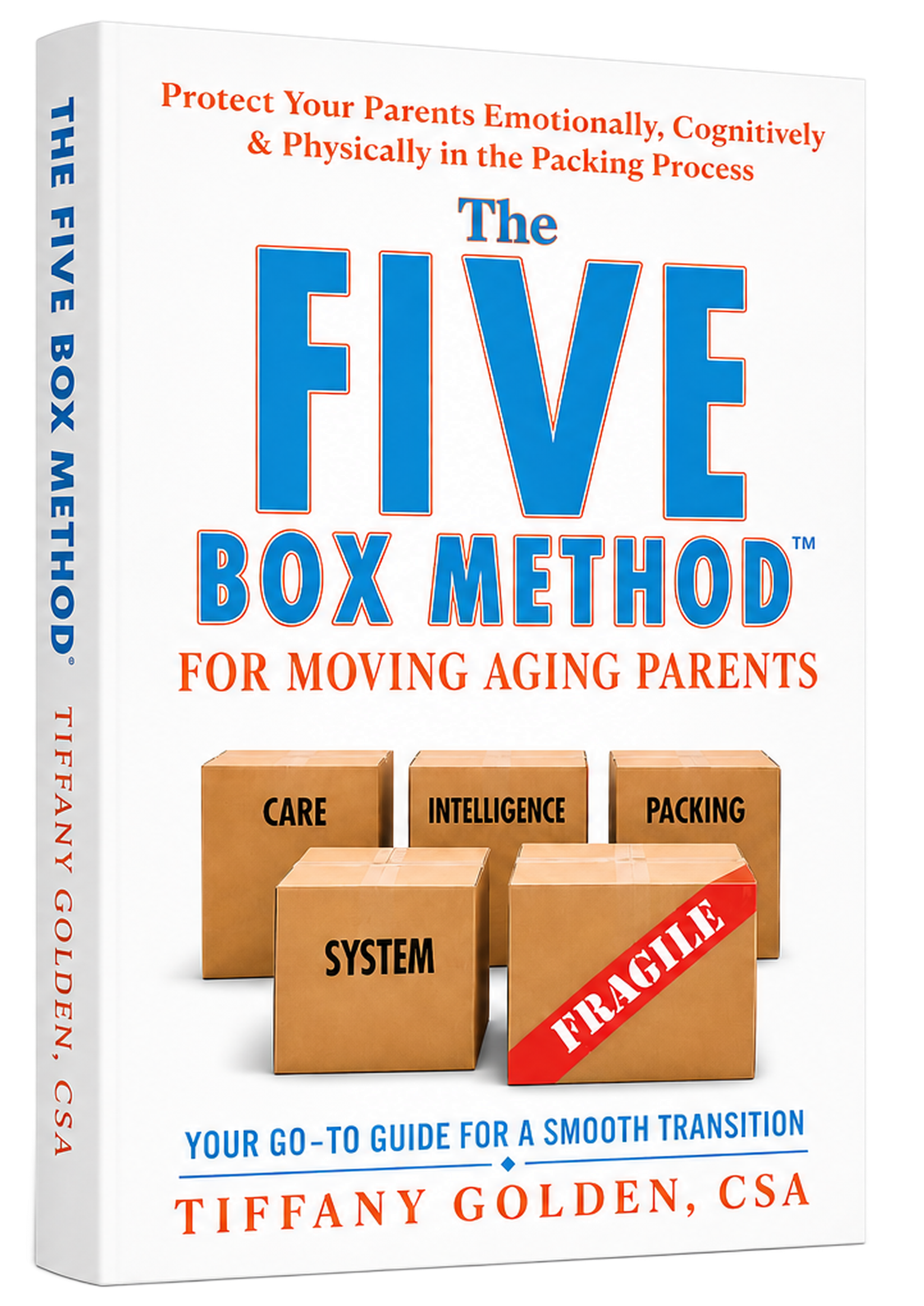 The Five Box Method for Moving Aging Parents current book cover